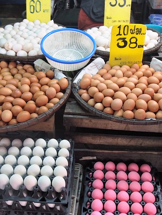 DES OEUFS DE TOUTES LES COULEURS 